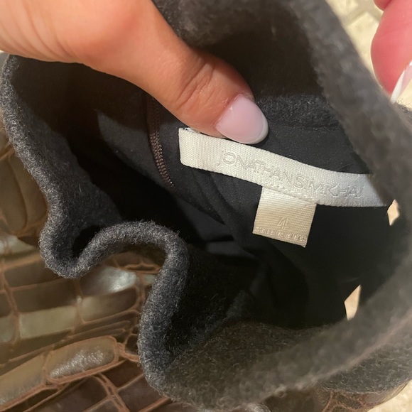 Vintage Jonathan Simkhai Giraffe Print Top - Picture 3 of 4